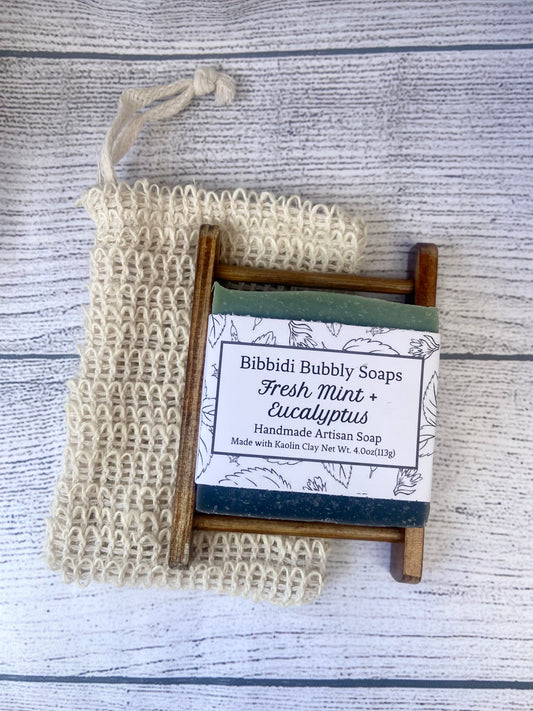 Fresh Mint and Eucalyptus Bar Soap