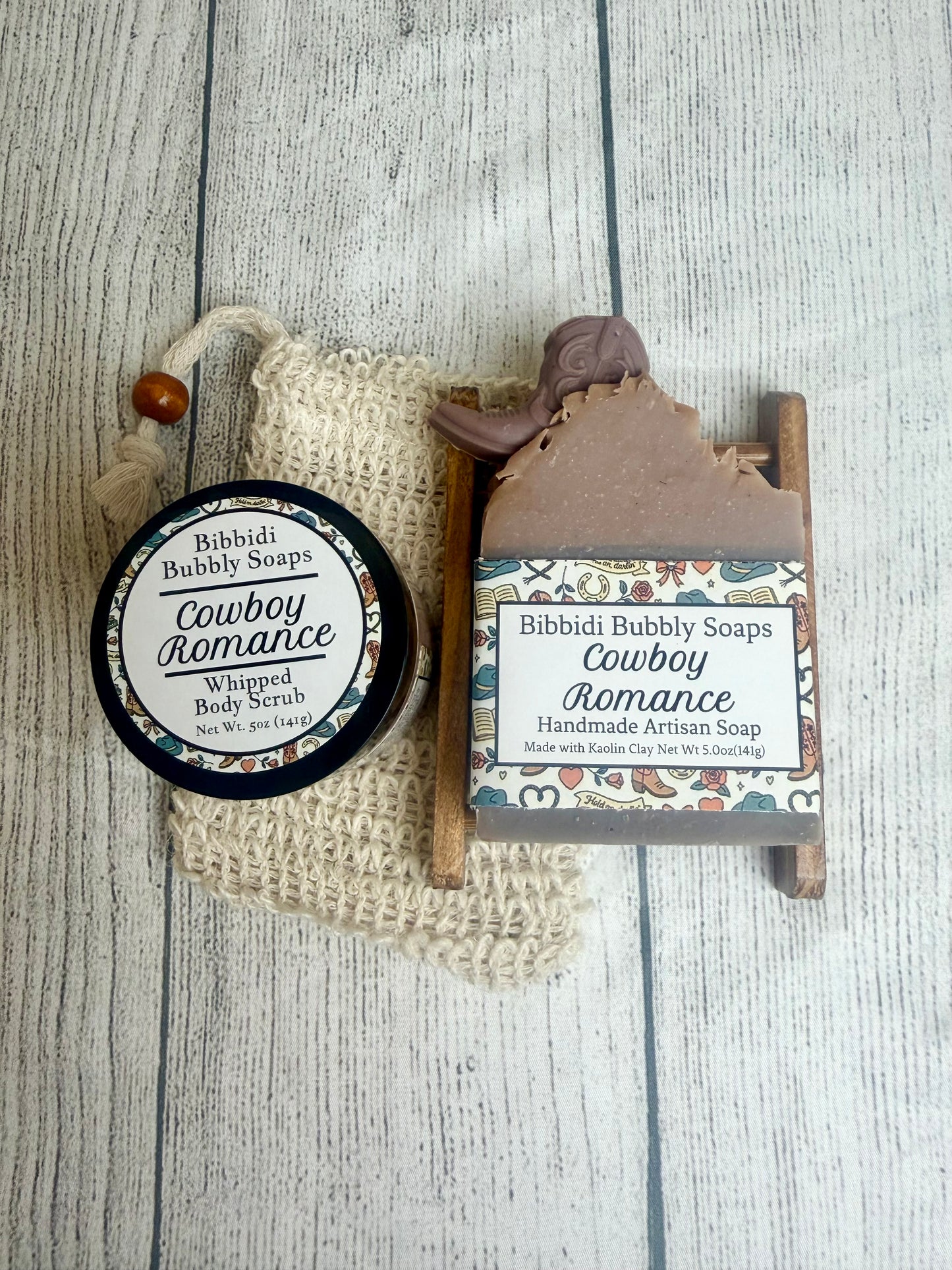 Cowboy Romance Frosted Bar Soap