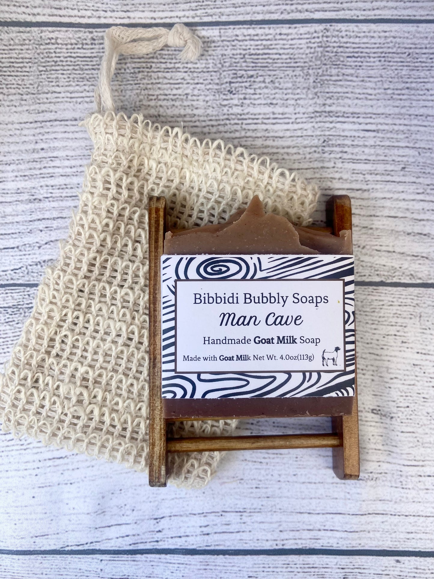 Man Cave Goat Milk Bar Soap
