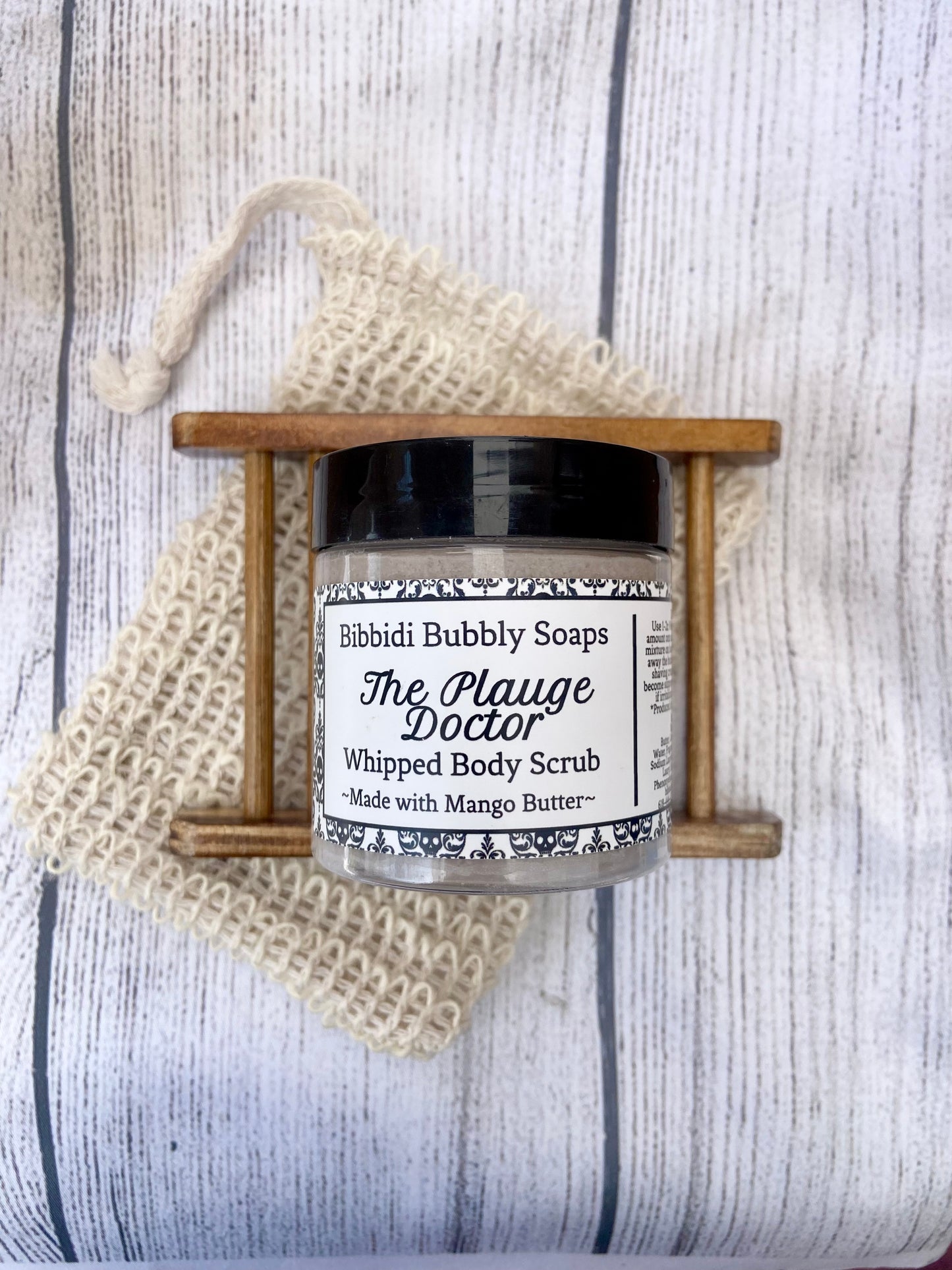 The Plague Doctor Whipped Sugar Scrub