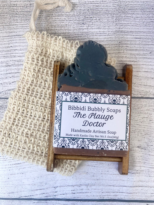 The Plague Doctor Frosted Bar Soap
