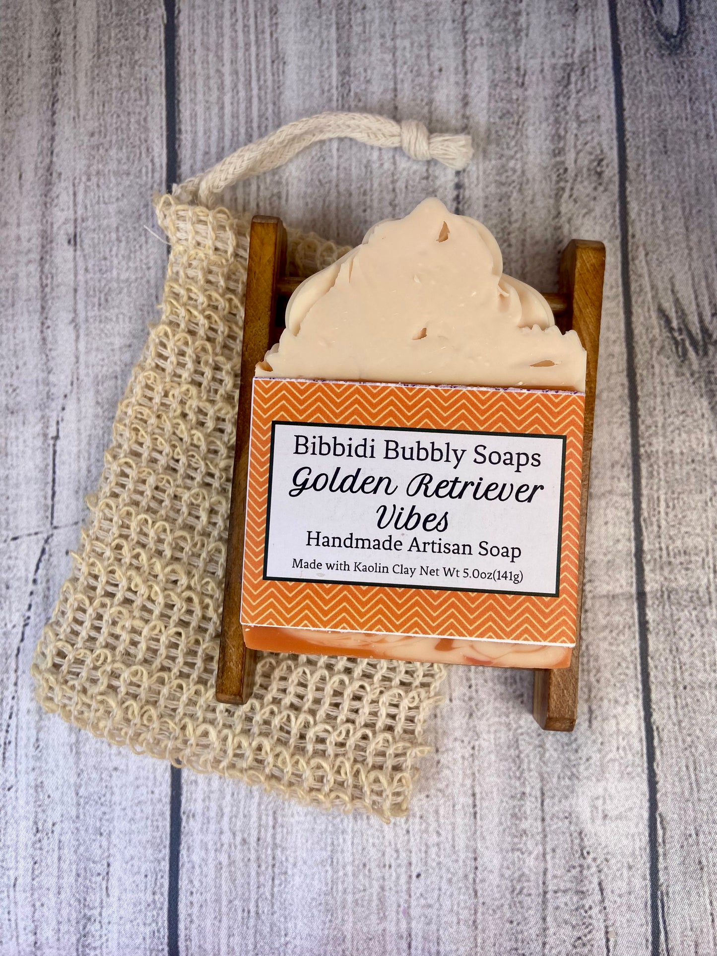 Golden Retriever Vibes Bar Soap