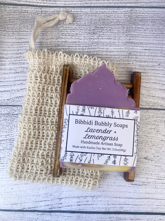 Lavender and Lemongrass Frosted Bar Soap Wholesale