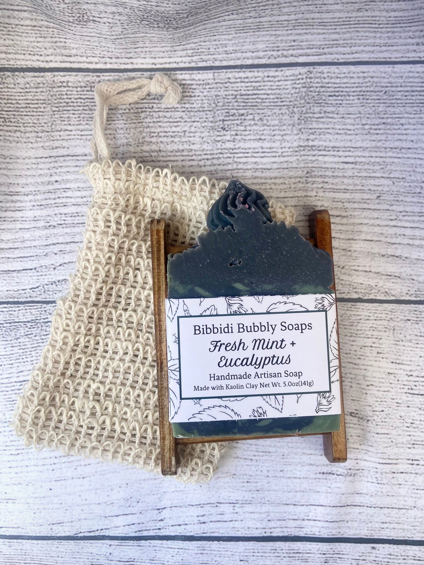 Fresh Mint and Eucalyptus Frosted Bar Soap Wholesale