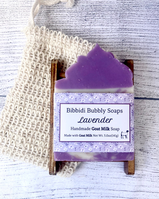 Lavender Frosted Goat Milk Bar Soap Wholesale