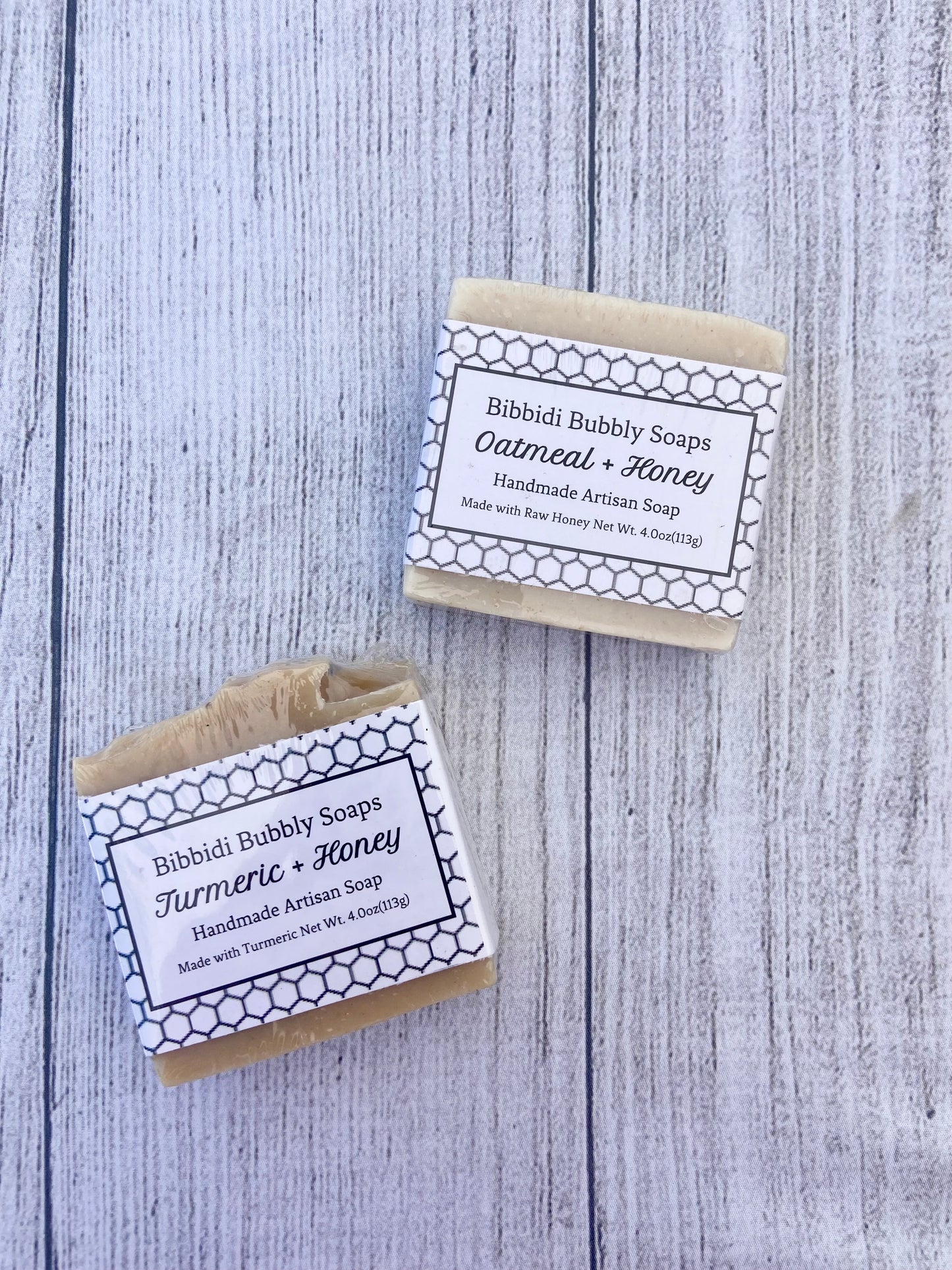 Oatmeal and Honey Bar Soap