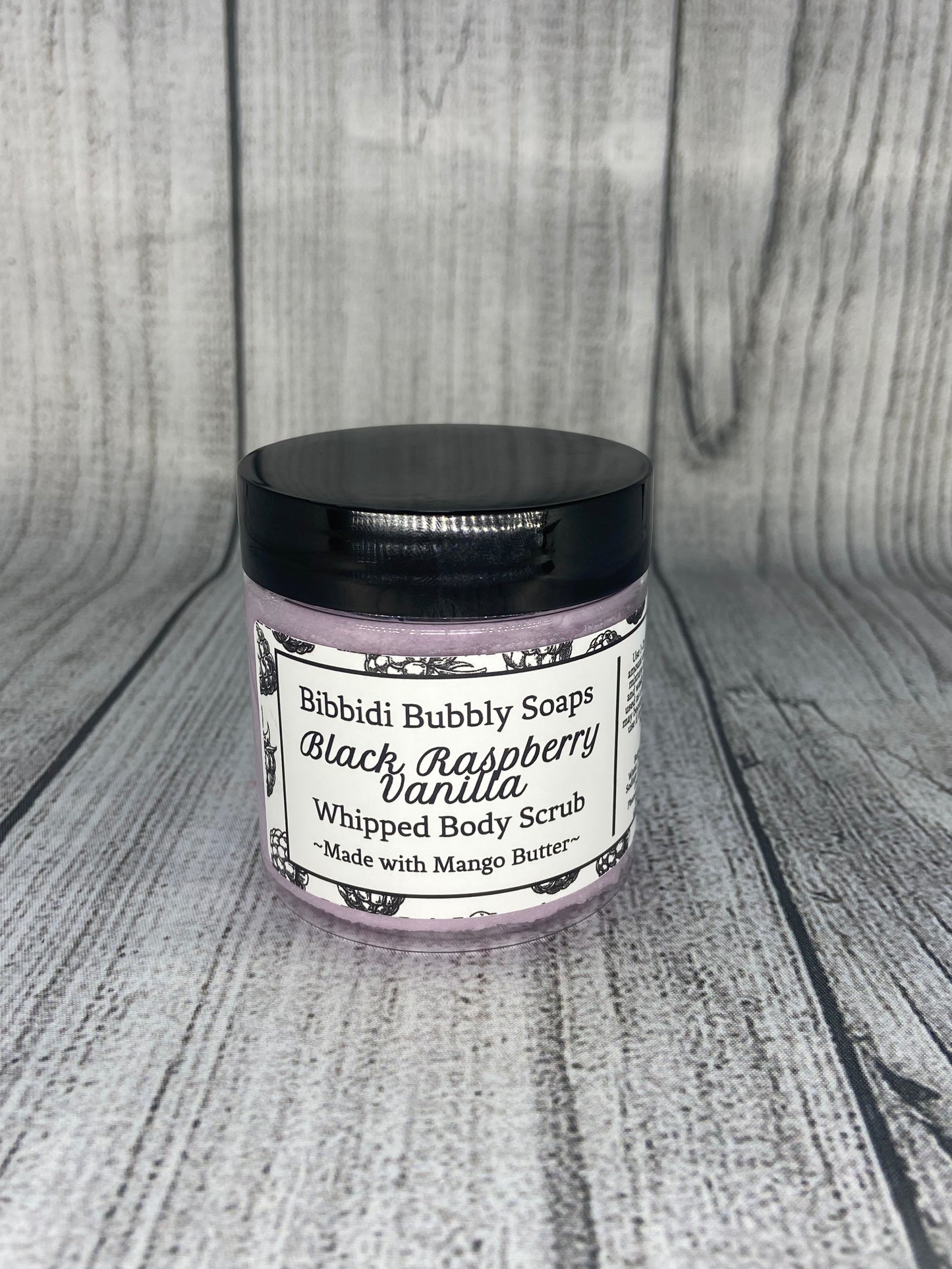 Black Raspberry Vanilla Whipped Sugar Scrub Wholesale