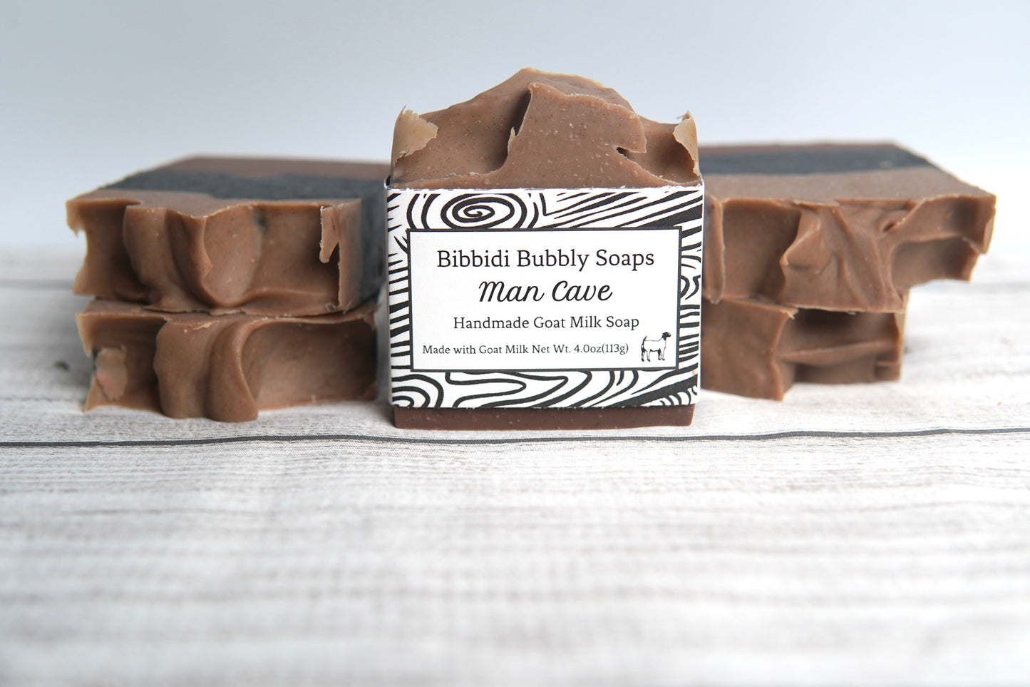 Man Cave Goat Milk Bar Soap
