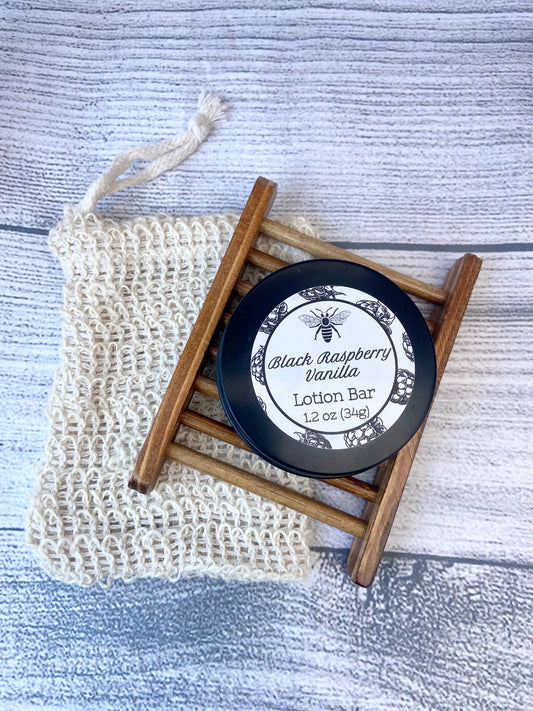 Black Raspberry Vanilla Lotion Bar