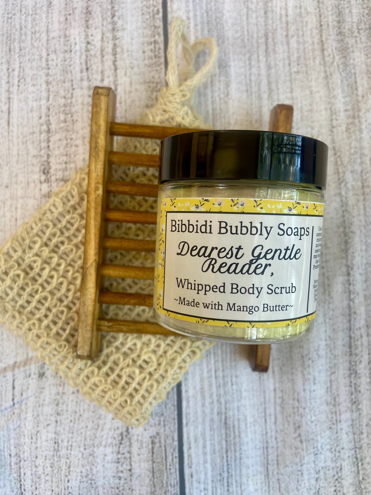 Dearest Gentle Reader Whipped Body Scrub Wholesale