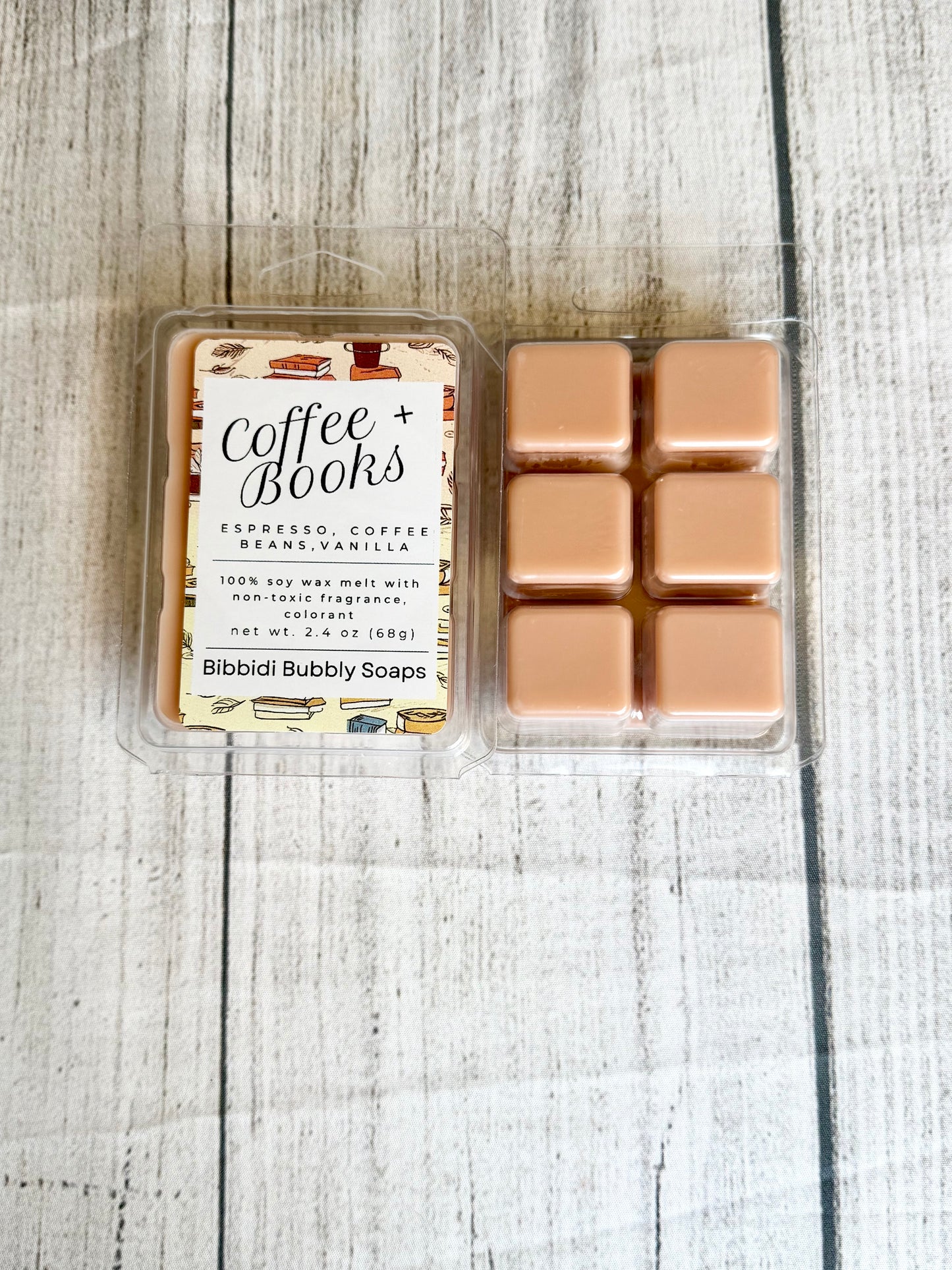 Coffee + Books Wax Melt