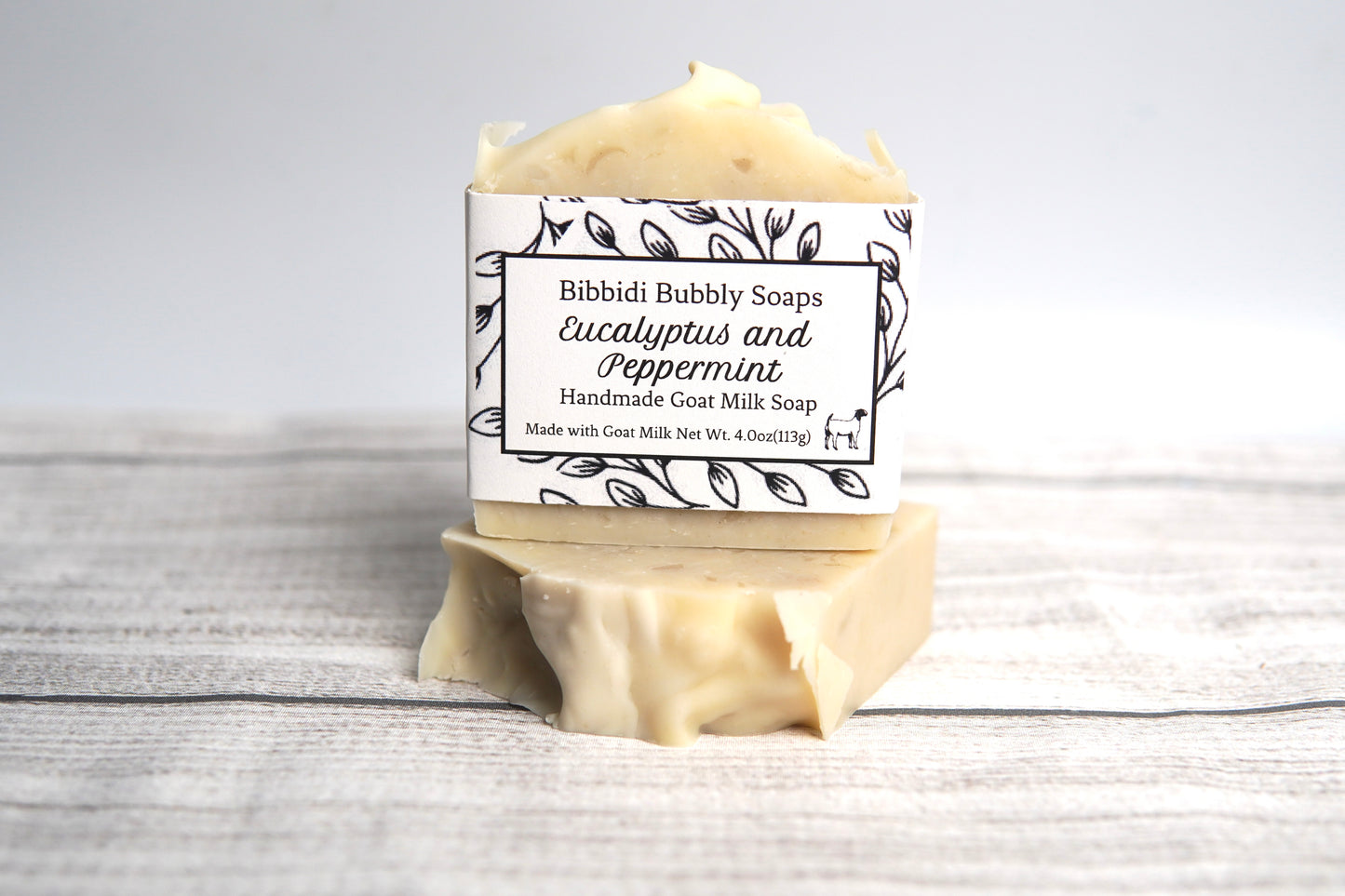 Peppermint + Eucalyptus Goat Milk Bar Sosp