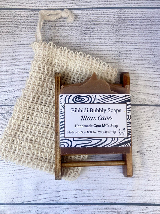 Man Cave Goat Milk Bar Soap