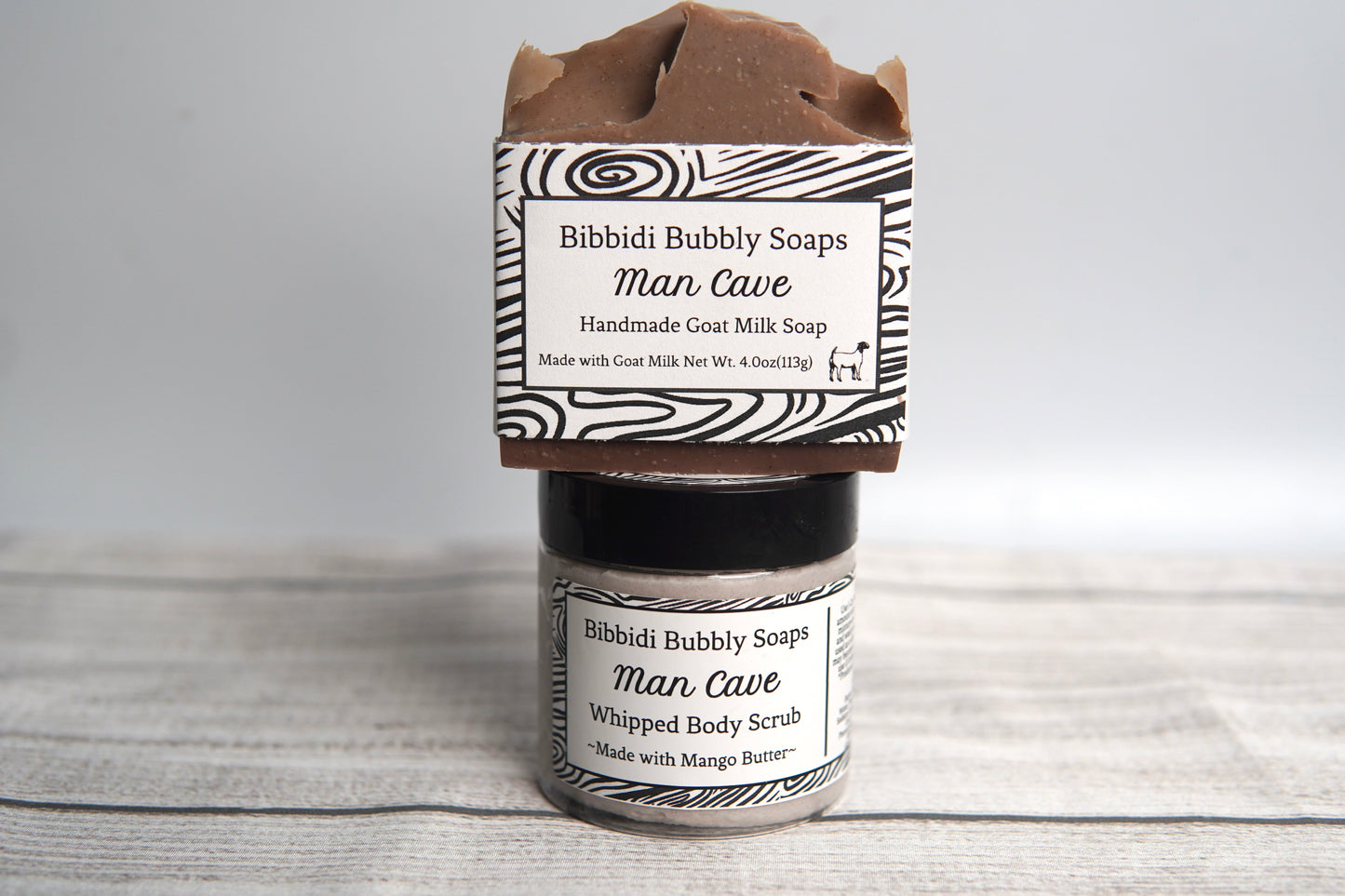 Man Cave Goat Milk Bar Soap