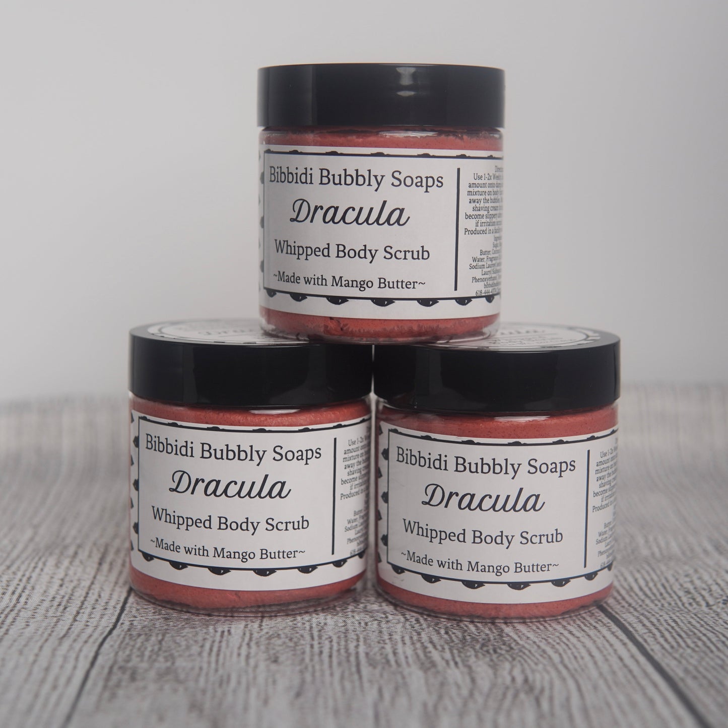 Dracula Whipped Sugar Scrub