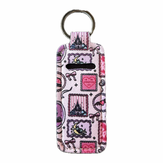 Romantasy Era Bookish Themed Lip Balm Holder Keychain
