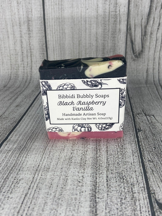 Black Raspberry Vanilla Bar Soap