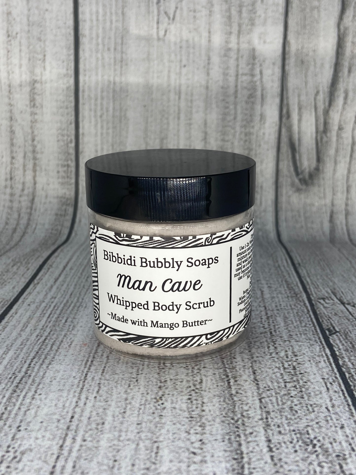 Man Cave Whipped Sugar Scrub