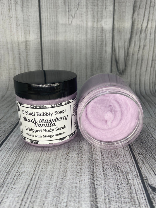 Black Raspberry Vanilla Whipped Sugar Scrub