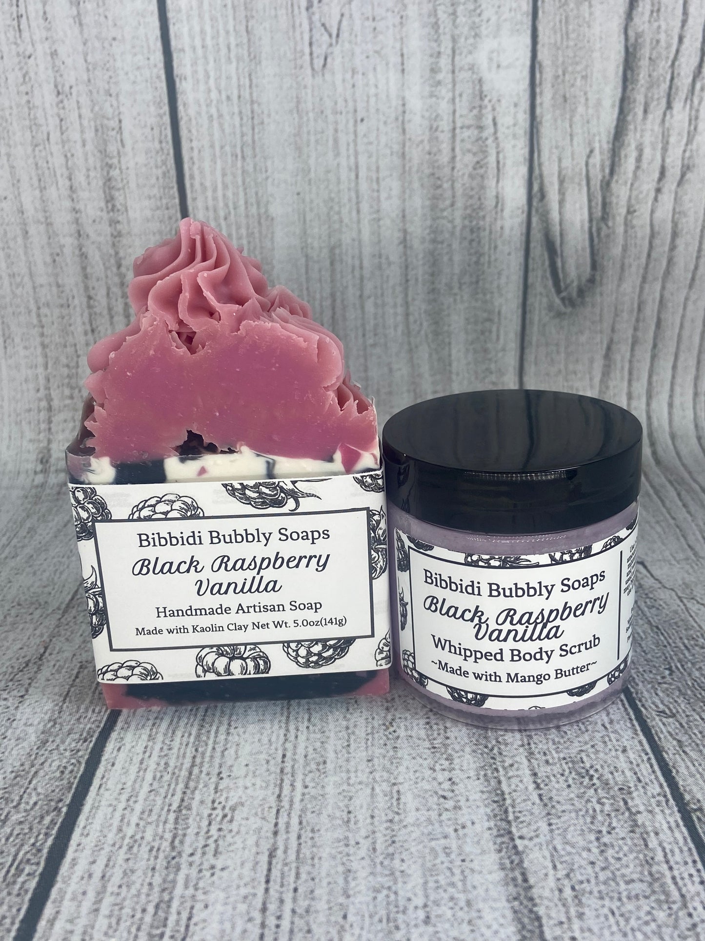 Black Raspberry Vanilla Whipped Sugar Scrub