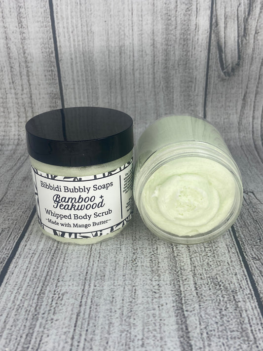 Bamboo + Teakwood Whipped Sugar Scrub