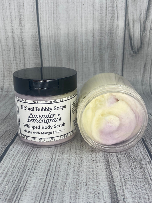 Lavender + Lemongrass Whipped Sugar Scrub Wholesale