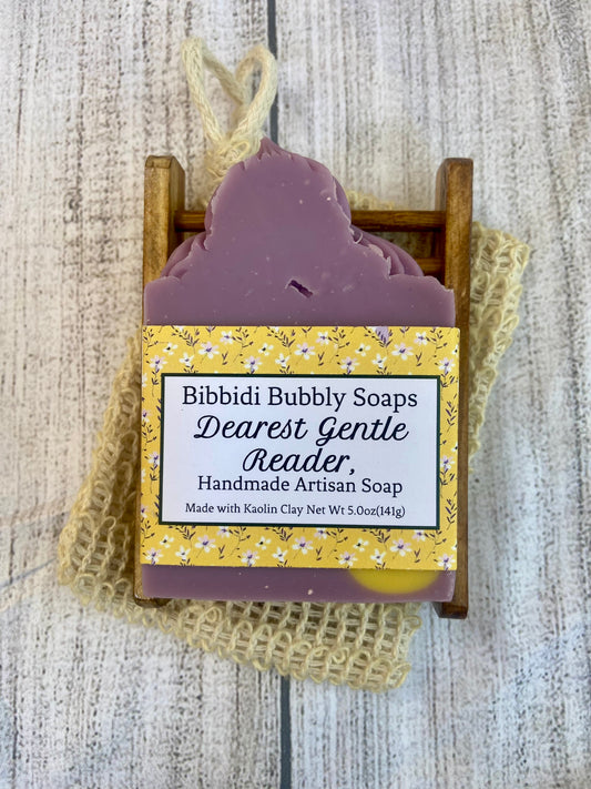Dearest Gentle Reader Frosted Bar Soap Wholesale