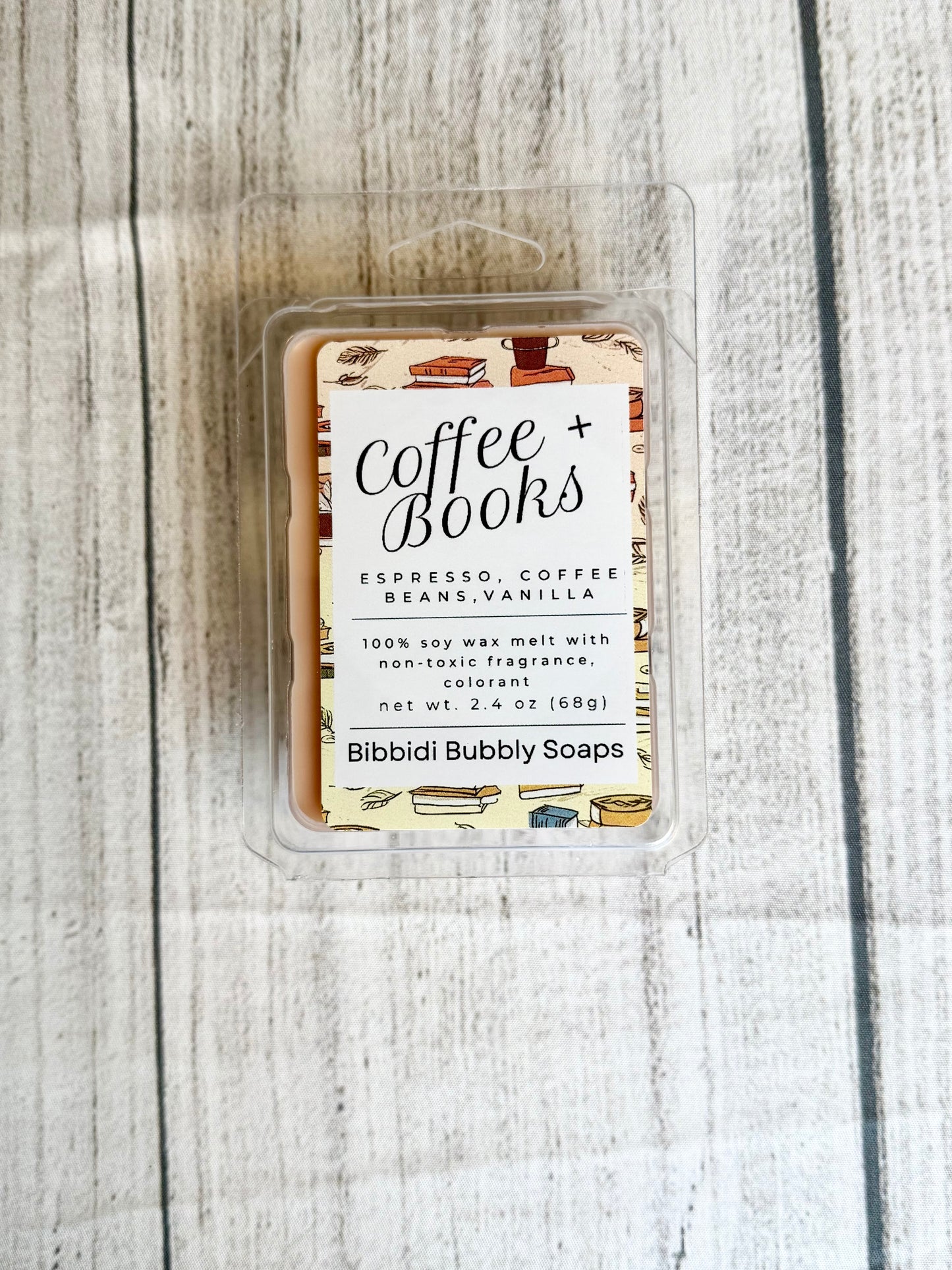 Coffee + Books Wax Melt