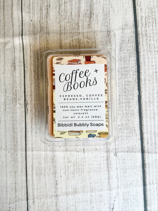 Coffee + Books Wax Melt